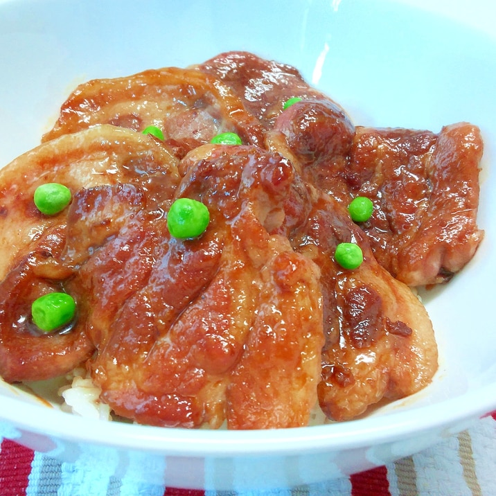 簡単に本場の味！帯広風豚丼